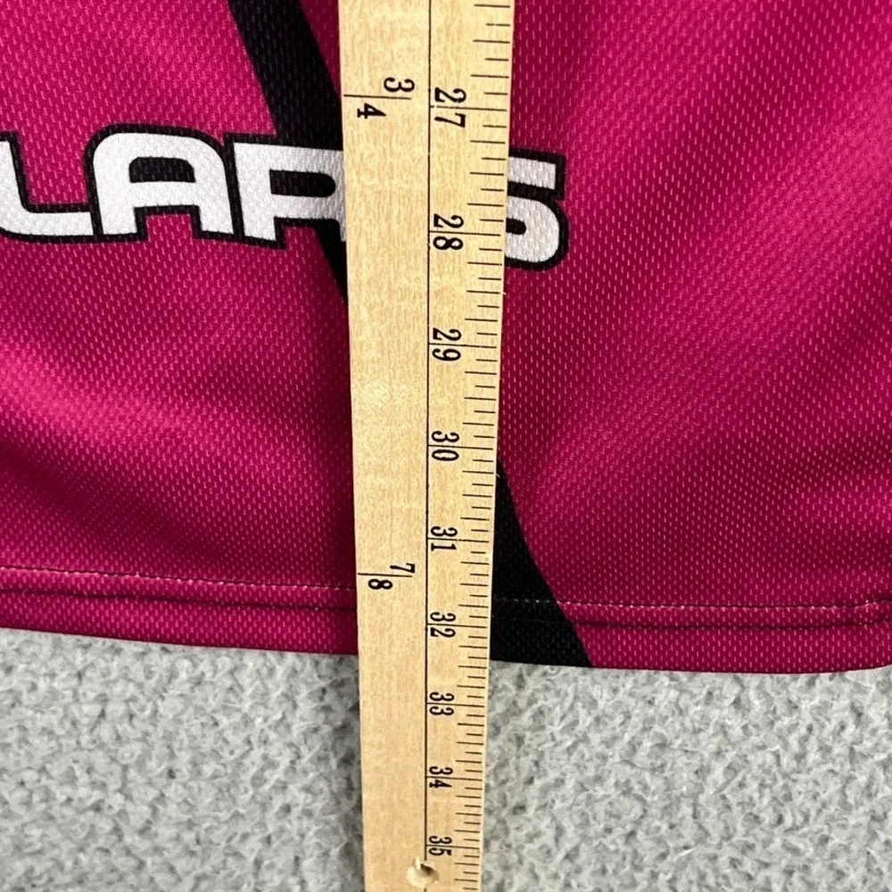 Polaris ORV Jersey Mens Large Pink Black Long Sleeve Mesh Sides Breathable - Picture 15 of 15